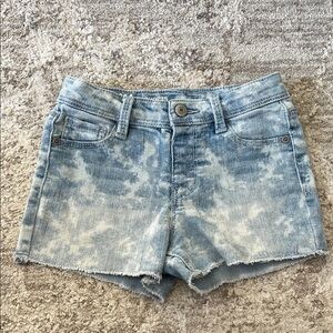 Denim Blue Girls Shorts
